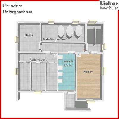 Grundriss-Untergeschoss