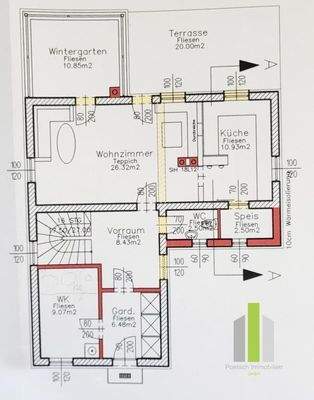 Grundriss EG (nicht Maßstabsgetreu)