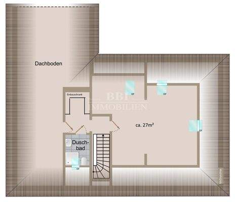 Grundriss Obergeschoss