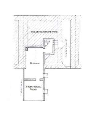 Grundriss ohne Maßstab UG