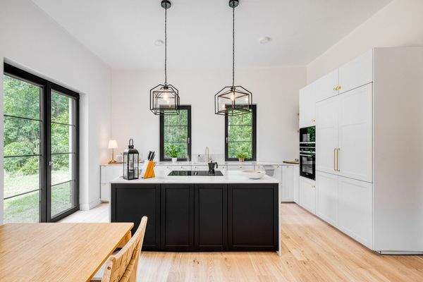 Sichtachse zur Küche