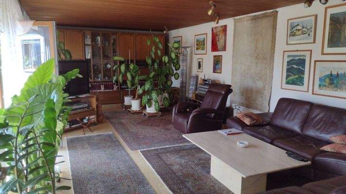 großes Wohnzimmer im EG