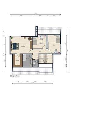 Grundrisse Obergeschoss