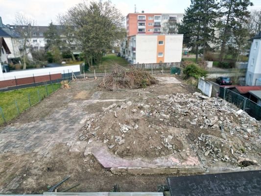 Altbestand bereits abgerissen