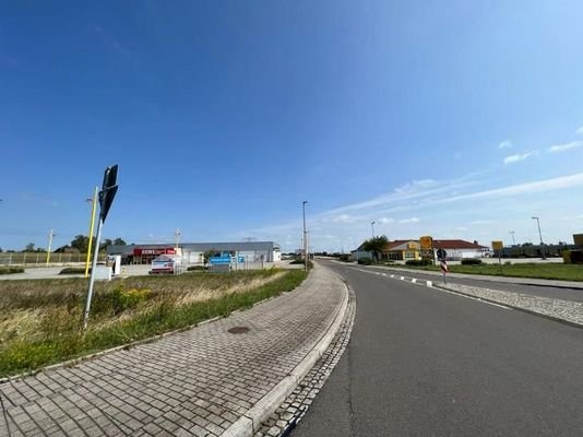 Einfahrt Gewerbepark Panitzsch Borsdorf