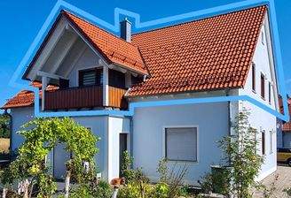 Haus inkl. Wohnungsmarkierung