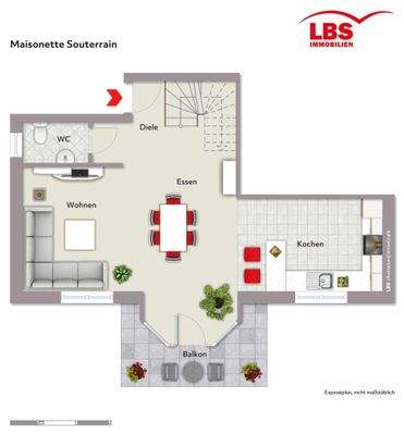 Maisonette Souterrain
