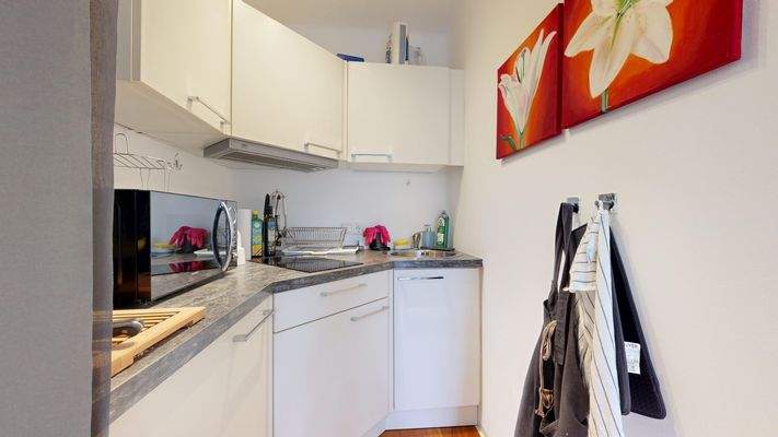 Küche 1-Zimmer Appartment MFH