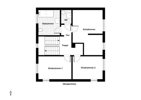 Grundriss Obergeschoss