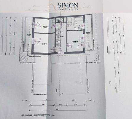 Grundriss - 1. Obergeschoß