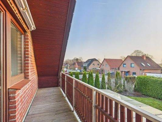 Balkon Richtung Süden