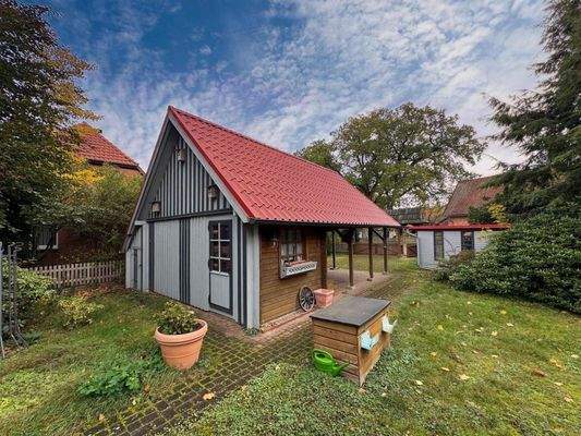 Carport mit Wertkstatt