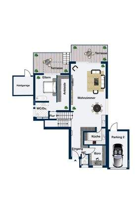 Erdgeschoss | Obergeschoss