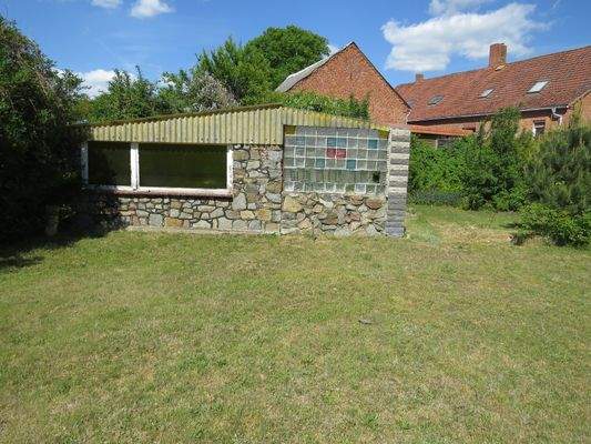 Gartenhaus, Terrasse