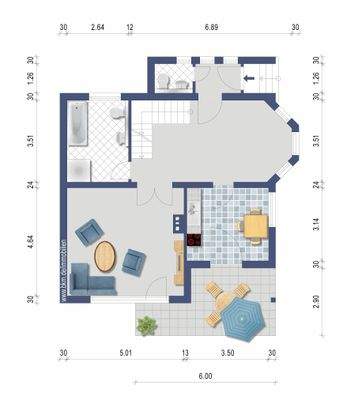 Grundriss Erdgeschoss