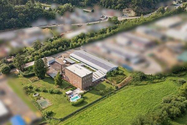 Luftbild Gesamtanlage