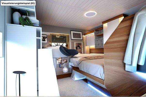 Schlafzimmer Homestaging