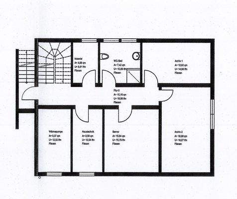 Grundriss Kellergeschoss