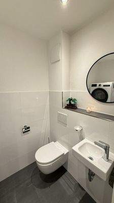 sep. WC mit Waschmaschinenanschluß