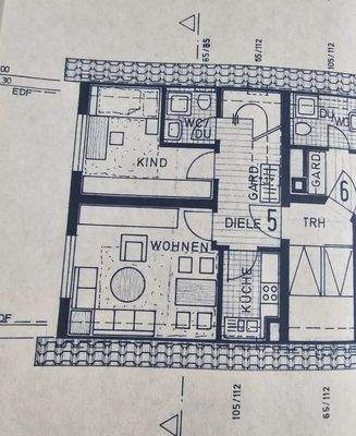 Grundriss unteres Stockwerk