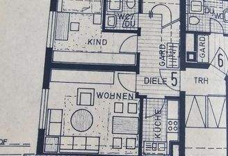 Grundriss unteres Stockwerk
