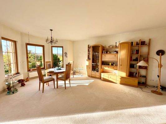 großes und helles Wohnzimmer