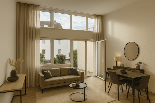 Einrichtungsbeispiel Wohnzimmer