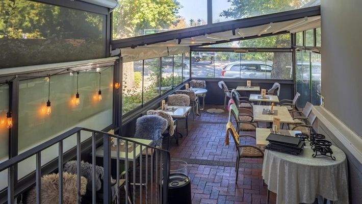 Blick in den Wintergarten