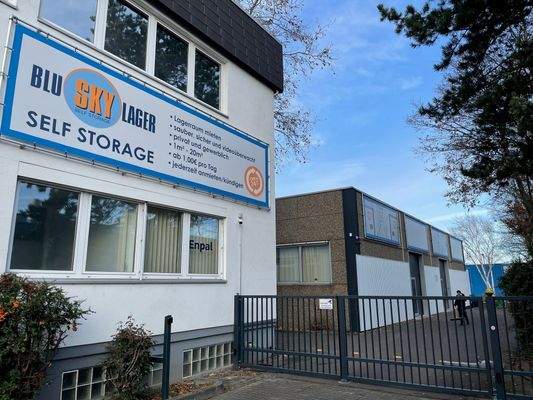 Zufahrt BSL Lagerboxen