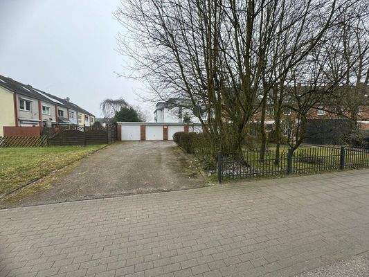 Zufahr zum Garagengrundstück
