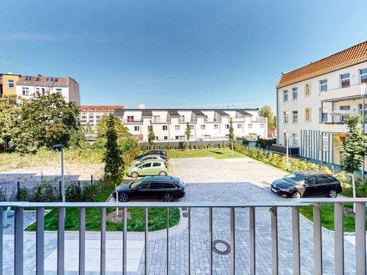 Balkon Musterwohnung