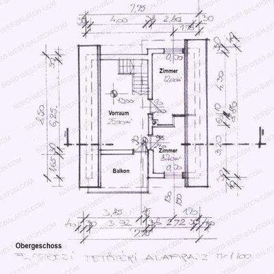 Grundriss Obergeschoss