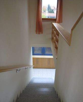 Treppe zur Wohnung 