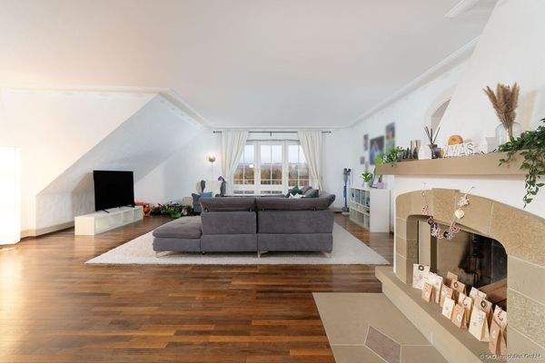 Viel Platz im Wohn- Esszimmer