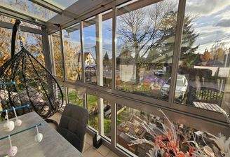 Wintergartenausblick