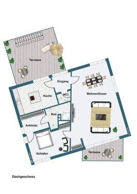 Grundriss Dachgeschoss