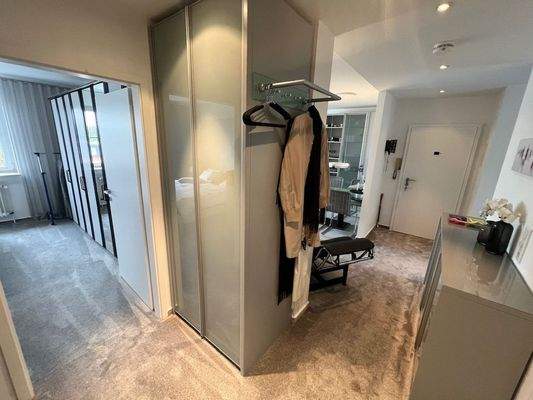 Flurbereich mit Garderobe