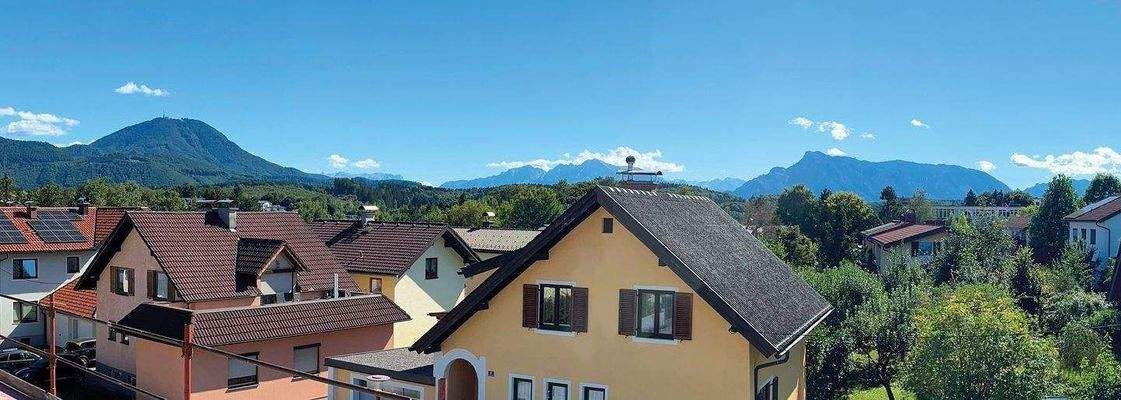 Panoramablick von der Dachterrasse