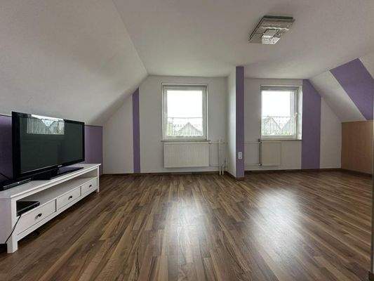 Schlafzimmer 1 & 2 im Dachgeschoss (zusammengelegt)