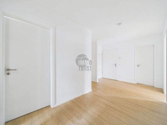 Flur Blick Eingangstür