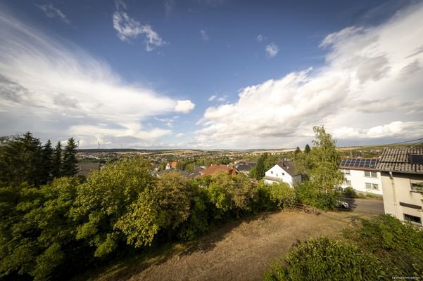 Aussicht von Balkon