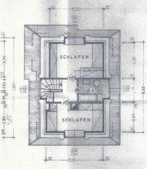Obergeschoss ( Grundriss nicht maßstabsgerecht )