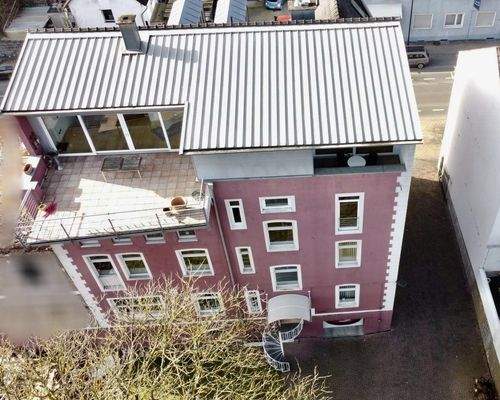 Dachterrasse Luftbild