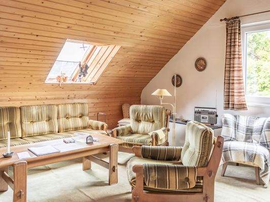 Beheizte ausgebaute Nutzfläche im Dachgeschoss