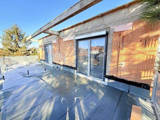 Haus 1 & 2_Terrasse_Bauzustand