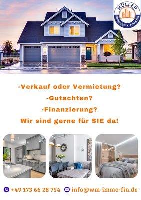 Verkauf Vermietung Gutachten Finanzierung