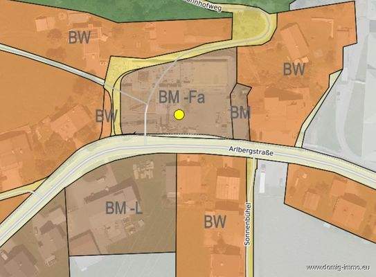 Lageplan - Widmungsplan