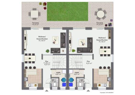 Grundriss Erdgeschoss