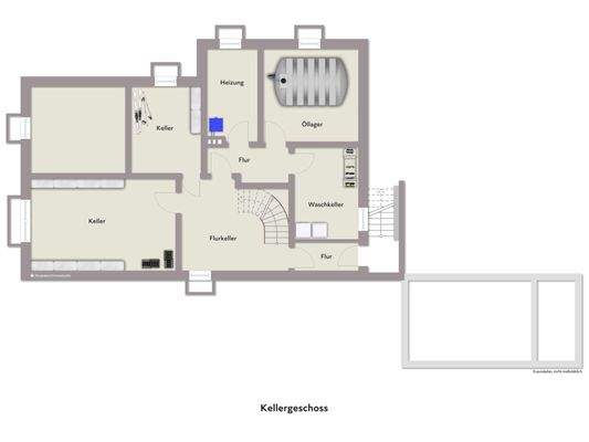 Grundriss Keller