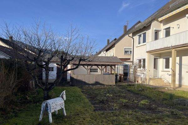 Garten - Hausrückseite